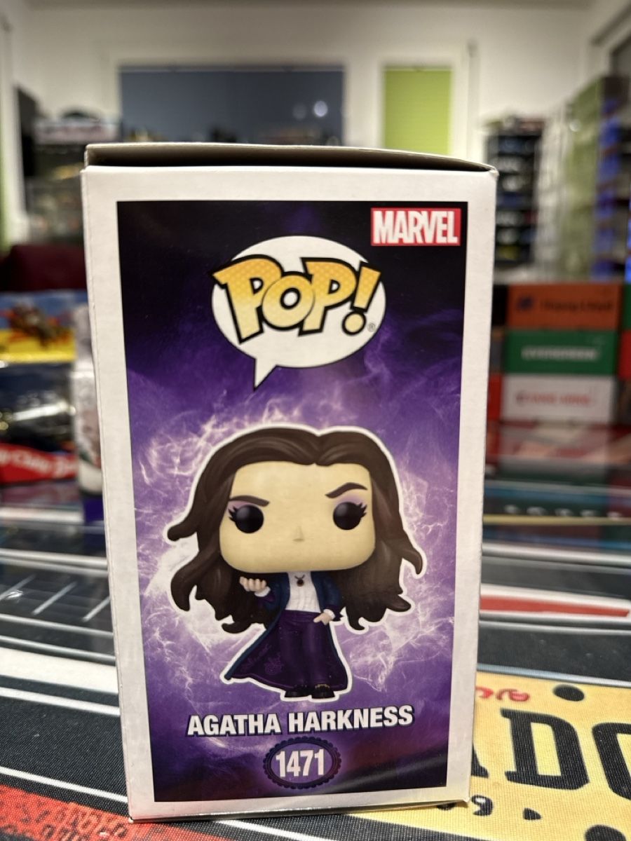 Marvel Statuette: Funko Pop Marvel Agatha Harkness 1471 ungeöffnet – Nuovo e nell'imballaggio originale da Basel venduto da Zomeg 2