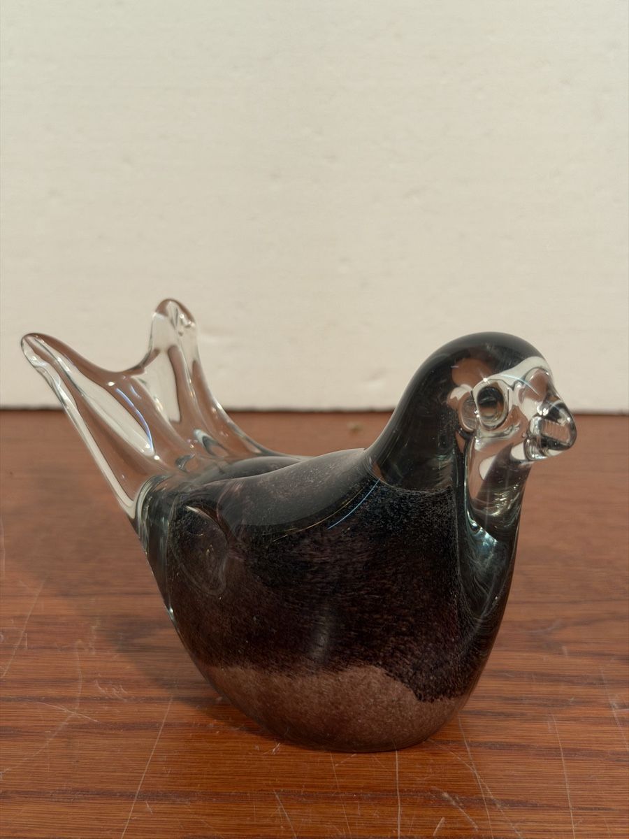 Murano Statuette: Handcrafted Vintage Murano bird – Usato da Lausanne venduto da artnouveau05 2