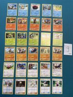 Pokemon Sammelkarten, Set mit 30 Stk. von 2017, EN + DE