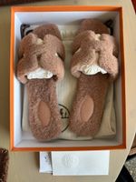 Hermes oran sheepskin size 39.5 pink new full set