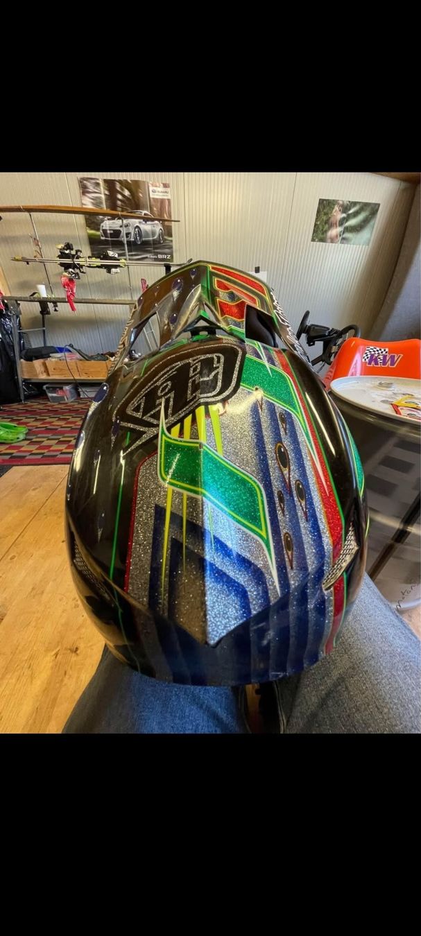 Troy Lee Caschi: Casque Troy Lee Designs D3 carbon  – Usato da Chamoson venduto da rom_8rkp