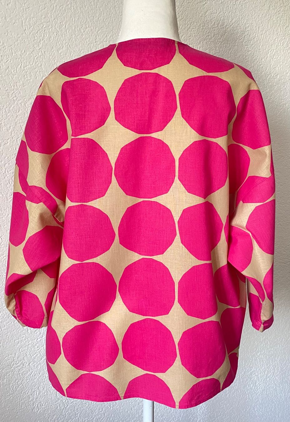 Marimekko Camicette: Marimekko Bluse aus Leinen/Baumwolle Grösse M – Usato da Oberwil BL venduto da Leni-Mischi 1