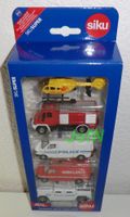 Siku Polizei und Notfall 5 Fahrzeuge Box Super Cool!