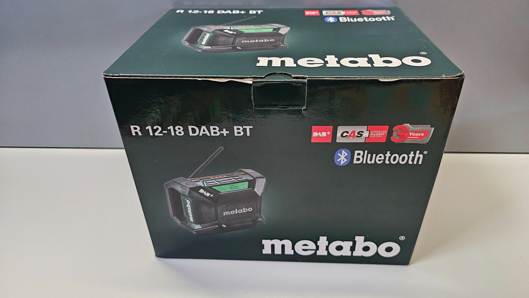 Metabo Radio: Metabo Robustes Baustellenradio mit DAB+ uns Bluetooth – Nuovo e nell'imballaggio originale da Jegenstorf venduto da Bracher_Store 2