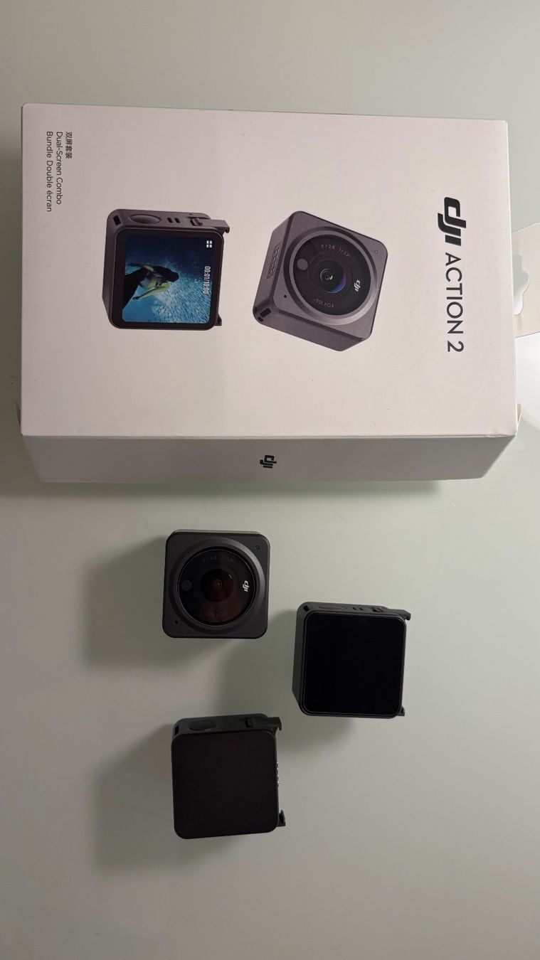 DJI Action Cam: DJI Action 2 Combo (Screen + Batterie) – Nuovo (secondo la descrizione) da Uster venduto da runnerbaby 1