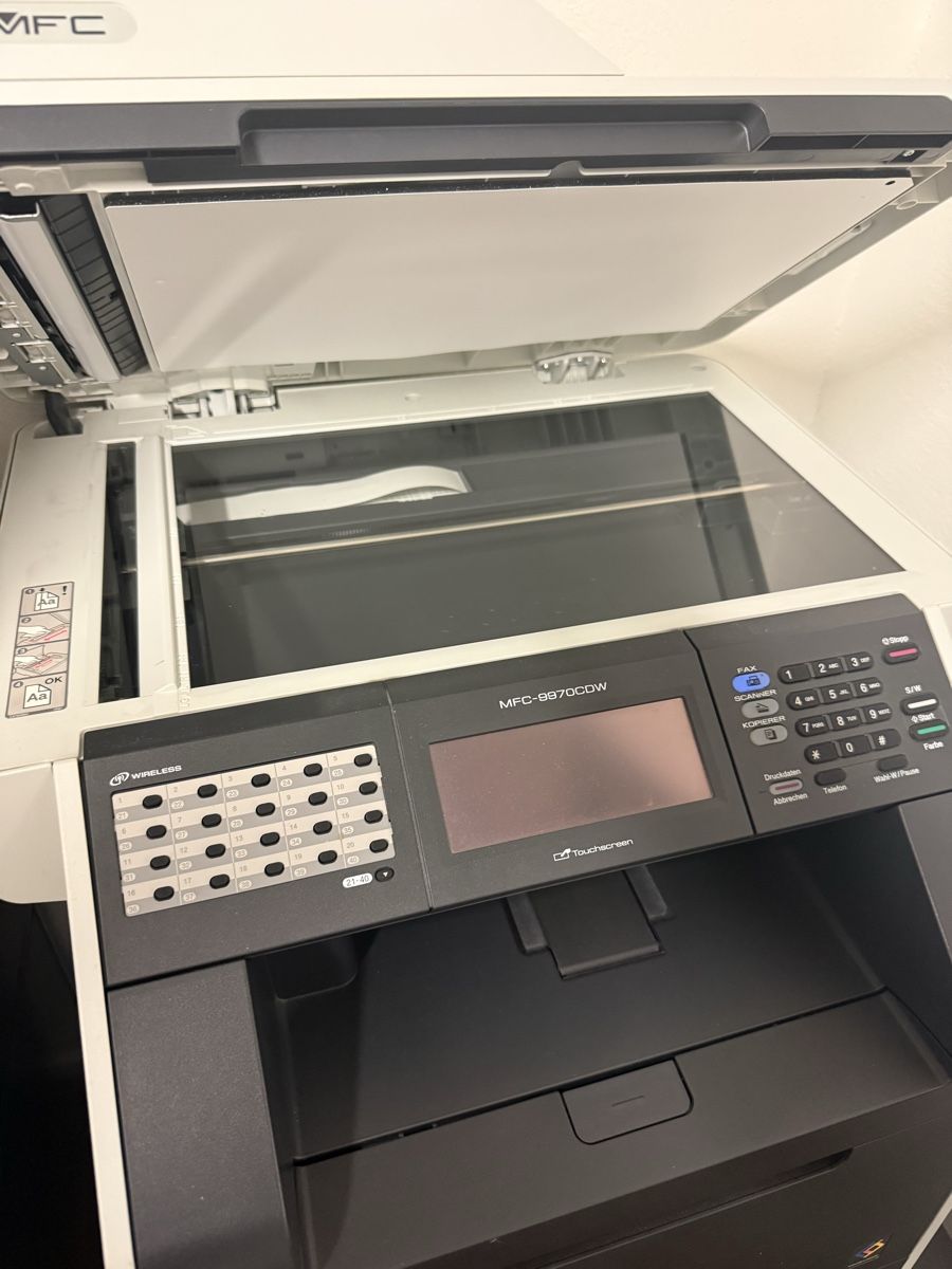 Brother Drucker: Brother MFC-9970CDW Colour Laser Multifunction Printer, used – Gebraucht aus Adliswil von Yoko2014 1
