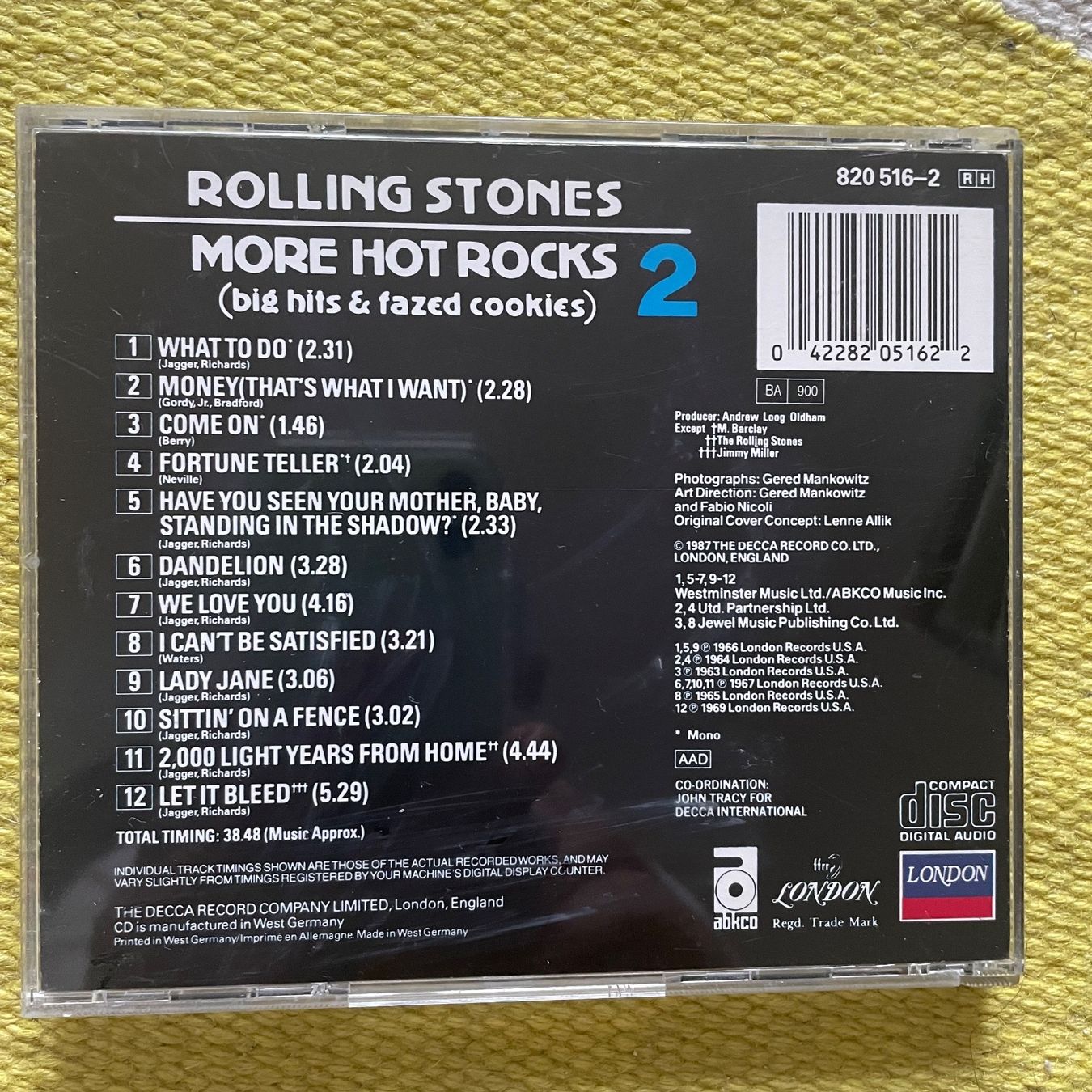 CD: ROLLING STONES-MORE HOT ROCKS 2 – Usato da Rorschacherberg venduto da CD-Roli 1