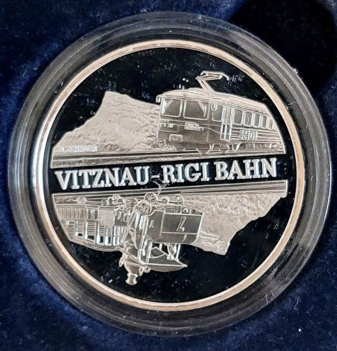 Alle Münzen: 20 Franken 2008 Silber pp Vitznau Rigibahn Box – Neu (gemäss Beschreibung) aus Arch von moneyswiss 1