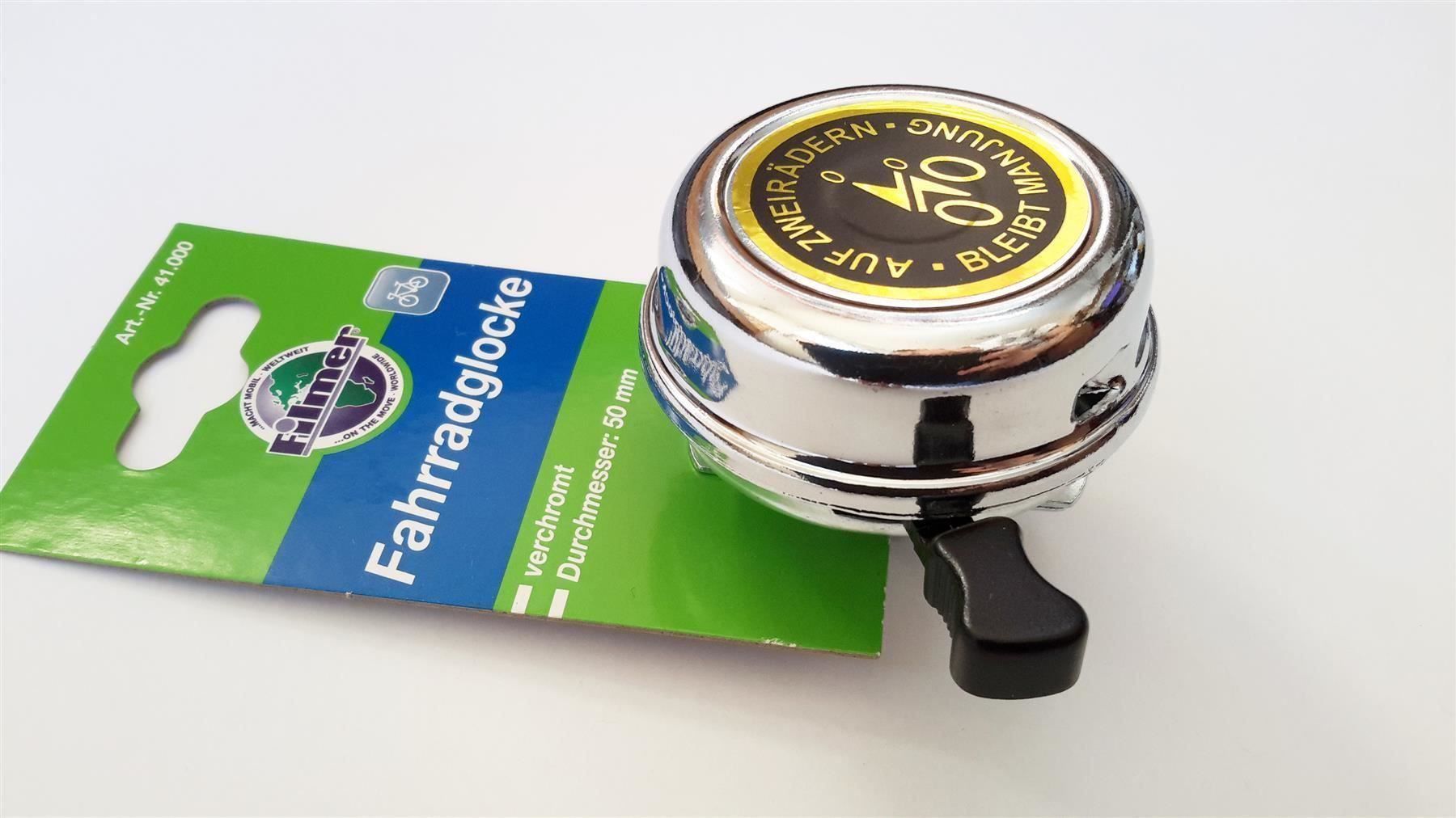 Campanacci mucche: Fahrradglocke, Veloglocke, Ring Chrom – Nuovo e nell'imballaggio originale da St. Gallen venduto da cointec 2