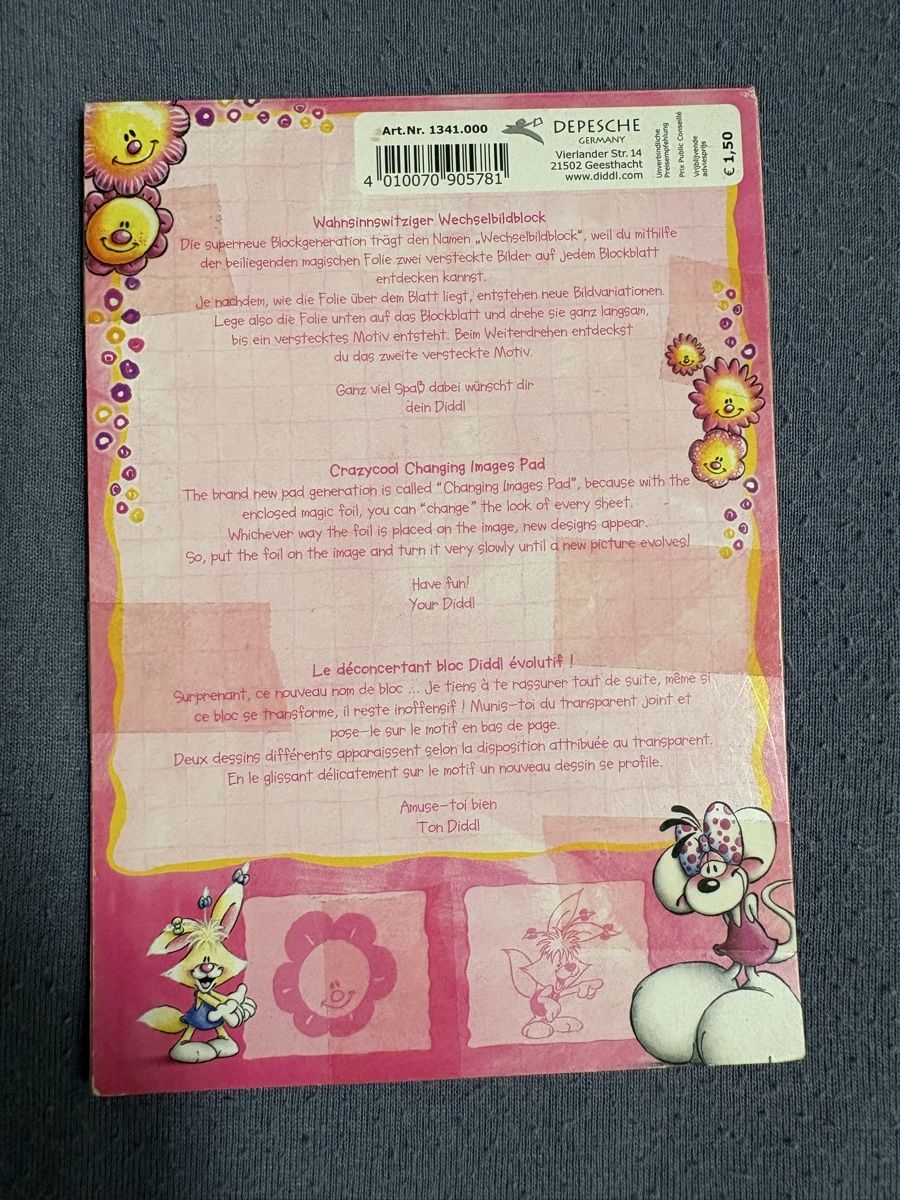 Carta: Diddl Block – Usato da Jona venduto da xweeknd 2