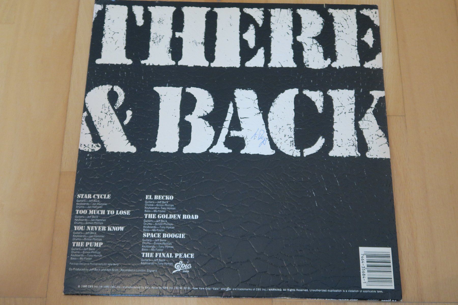 Dischi in vinile: Jeff Beck – There & Back – Usato da Thun venduto da Karibu70 1