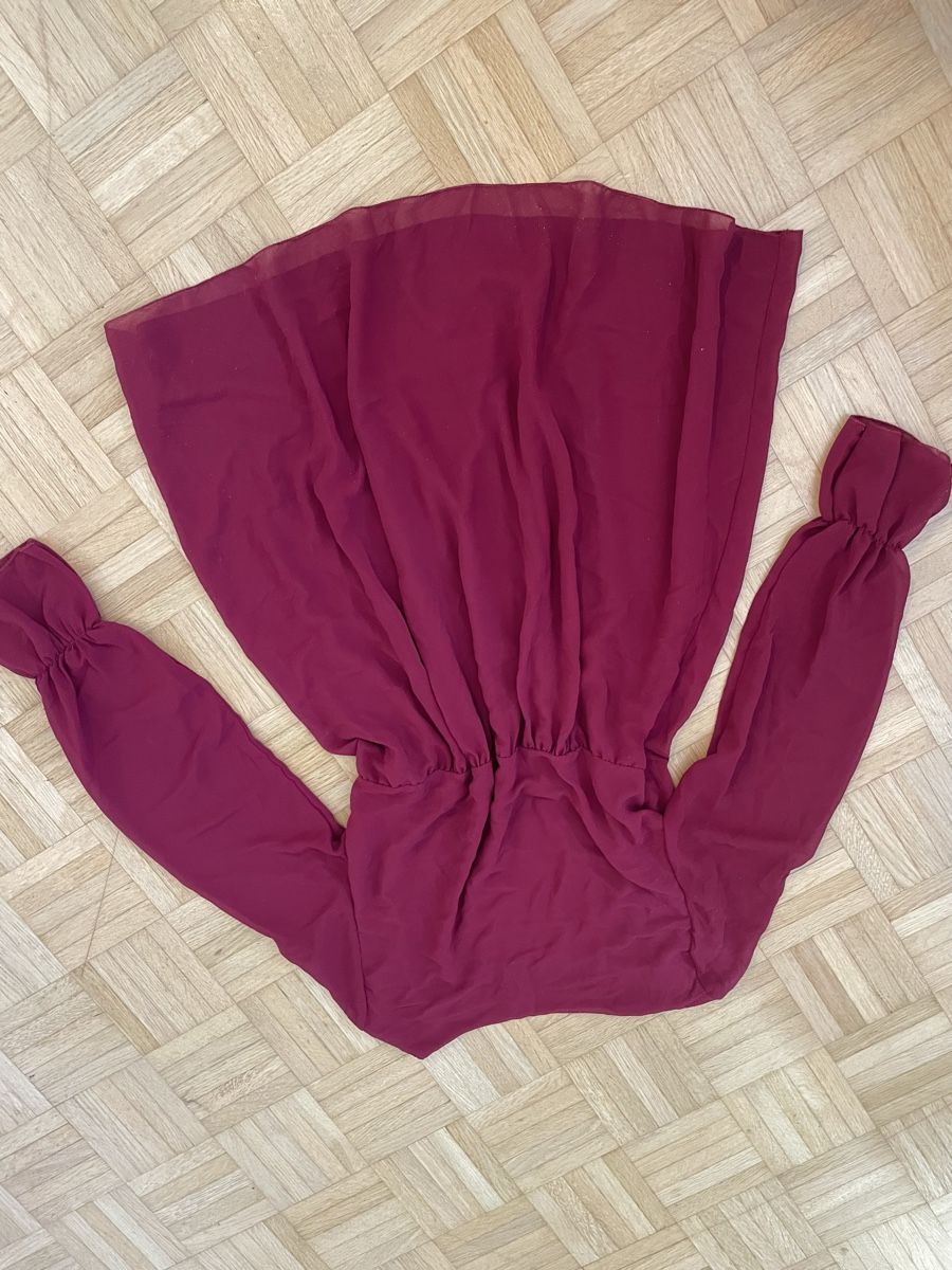 Vestiti: Kleid, bordeaux rot, Grösse S/M – Nuovo (secondo la descrizione) da Zürich venduto da Carlajimena 6