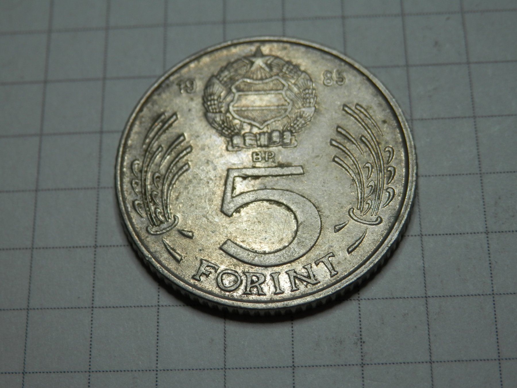 Tutti le monete: Ungarn 5 Forint, 1985 – Usato da Weiach venduto da weiach81