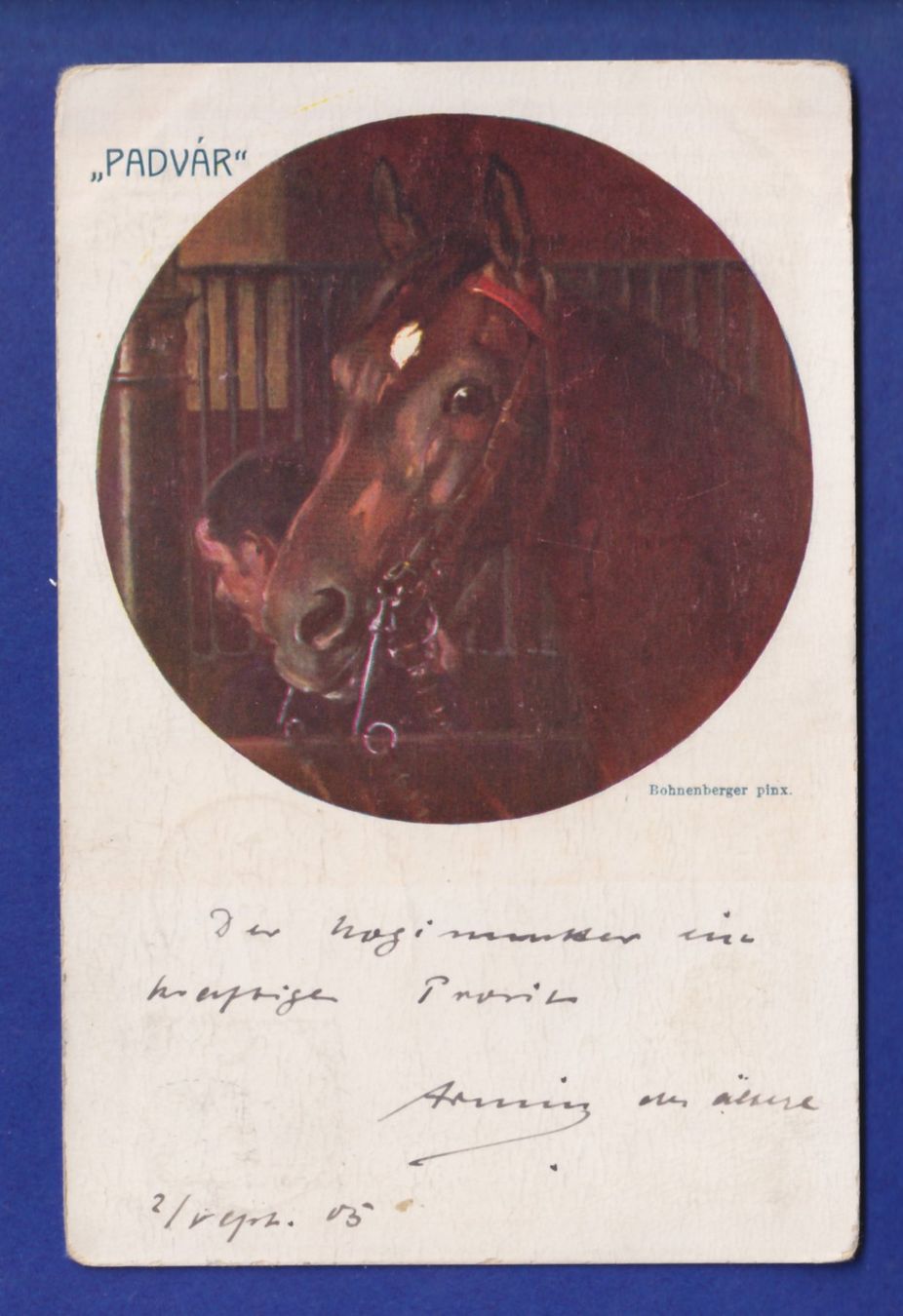 Cartes postales: CHEVAL / PFERD - Padvar – D'occasion à Pully par nicecards-shop