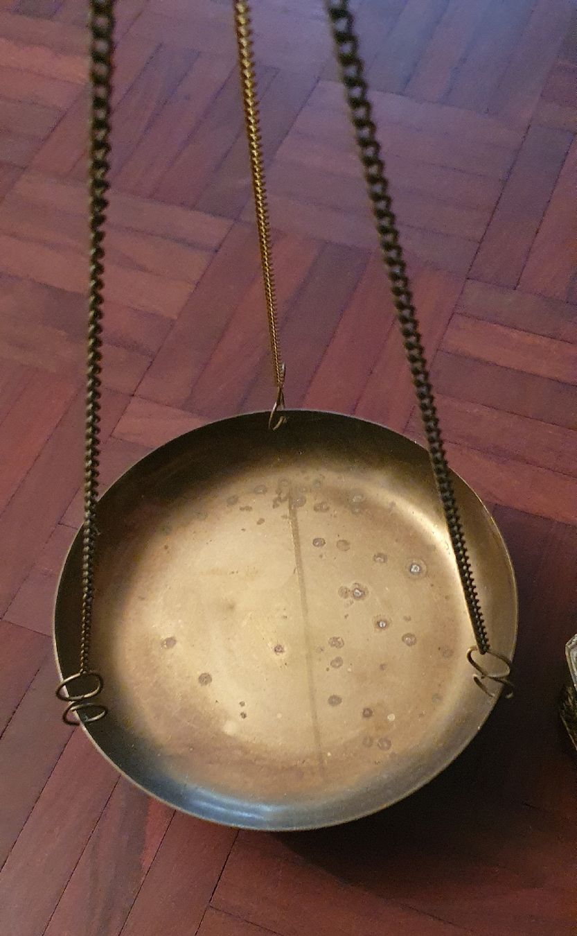 Bilance e pesi: Antike Messing Waage – Usato da Kreuzlingen venduto da Rschweiz1 4