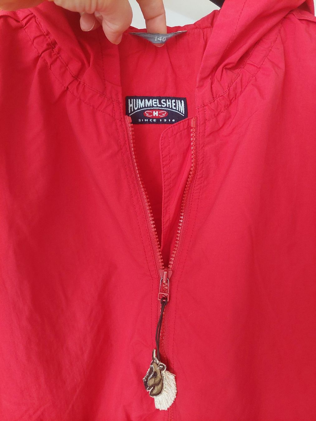 Giacche & Cappotti: Rote Mädchen Übergangsjacke Gr. 140 – Usato da Flims Dorf venduto da Truemorish 1