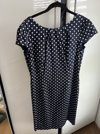 Comma Navy Blue Dress EU 38, NEW