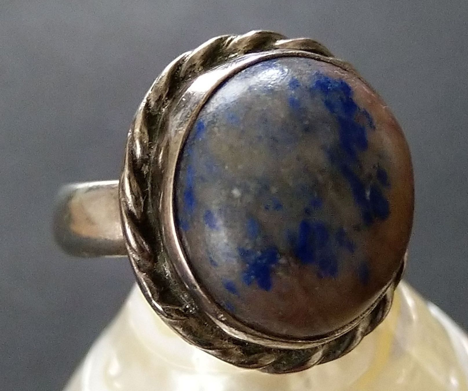 Anelli: VINTAGE  RING MIT STEIN IN 925 SILBER – Usato da Romanshorn venduto da Glitzer-Paradies 1