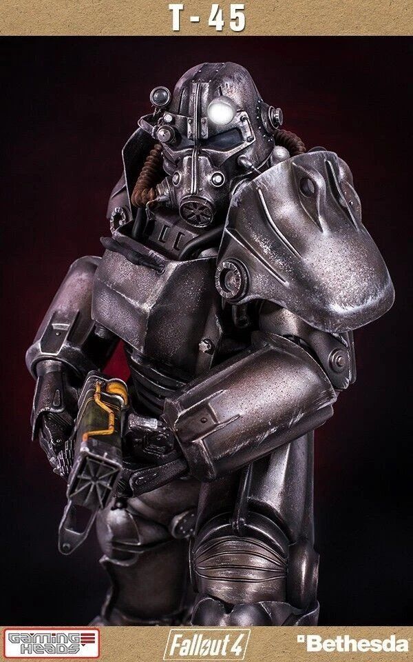 Statuette: Gaming Heads Fallout 4: T-45 Power Armor – Usato da Oberentfelden venduto da FiguresAndGamesPlace 2