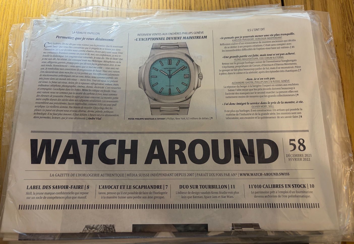 Riviste & Magazine: Sammlung Uhrenmagazin Watch Around – Usato da Baden venduto da Goldbaum