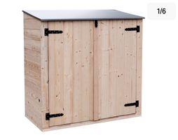 Holzbox Gartenbox Aufbewahrungsbox neu