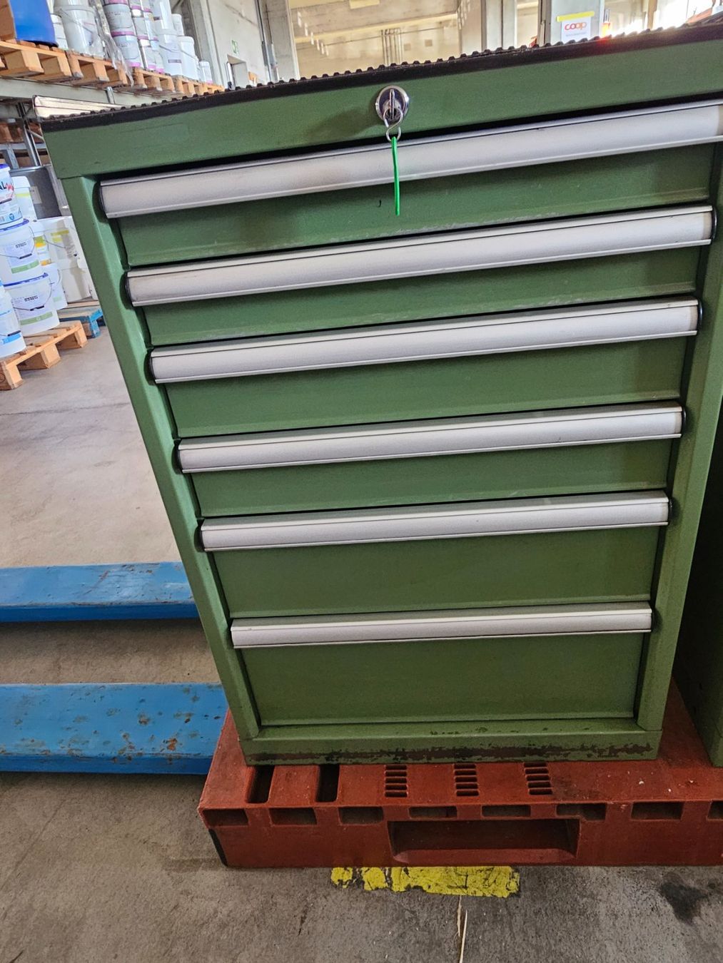 Lista Banchi da lavoro: Schubladenstock Lista Nr.3 – Usato da Oberburg venduto da herkules69