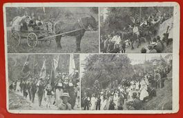 Spiez 193 - Lötschberg  Eröffnungsfestzug
