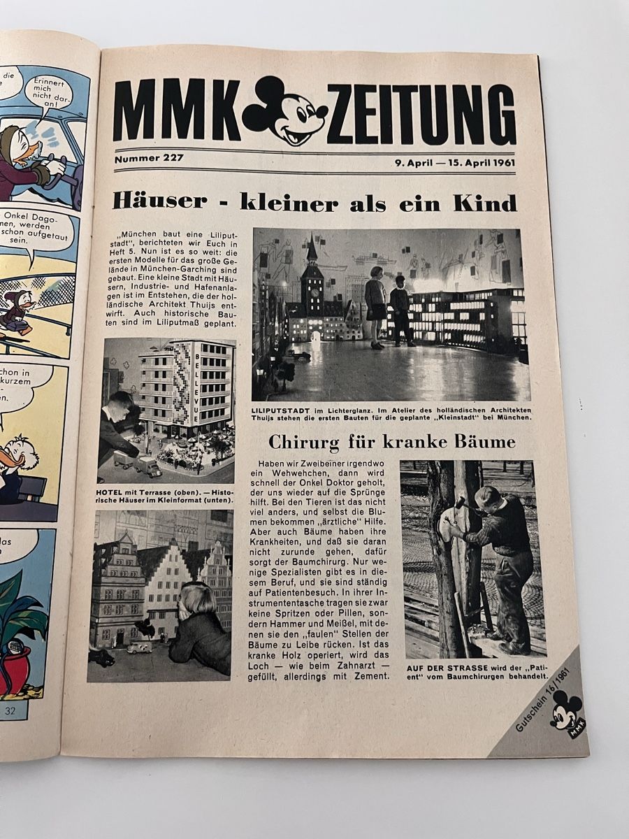 Fumetti: Micky Maus Comic 1961 Heft 16 – Usato da Recherswil venduto da Solheure66 2