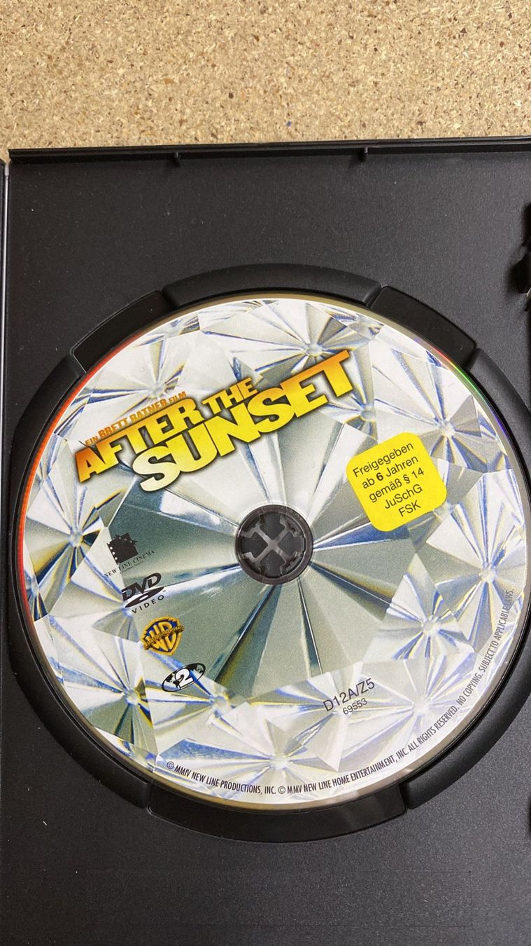Tutti i DVDs: After the sunset DVD – Usato da Zwingen venduto da veilchen_123 1