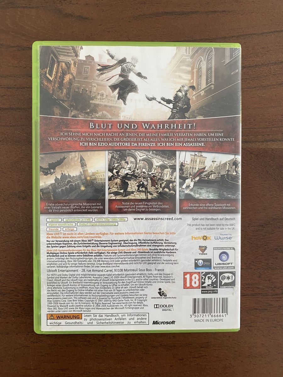 Microsoft Spiele: Assassin's Creed 2 für Xbox 360 – Gebraucht aus Thunstetten von Virus_33 2