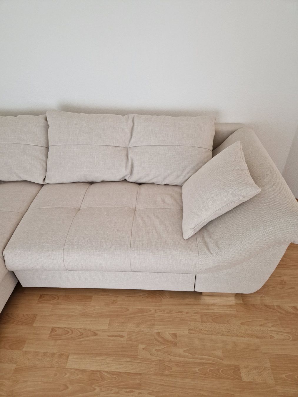 Sofas: Ecksofa PG Carmen / Bezug OSLO ECRU – Neuf (Voir description) à Horgen par jla_52fr 2