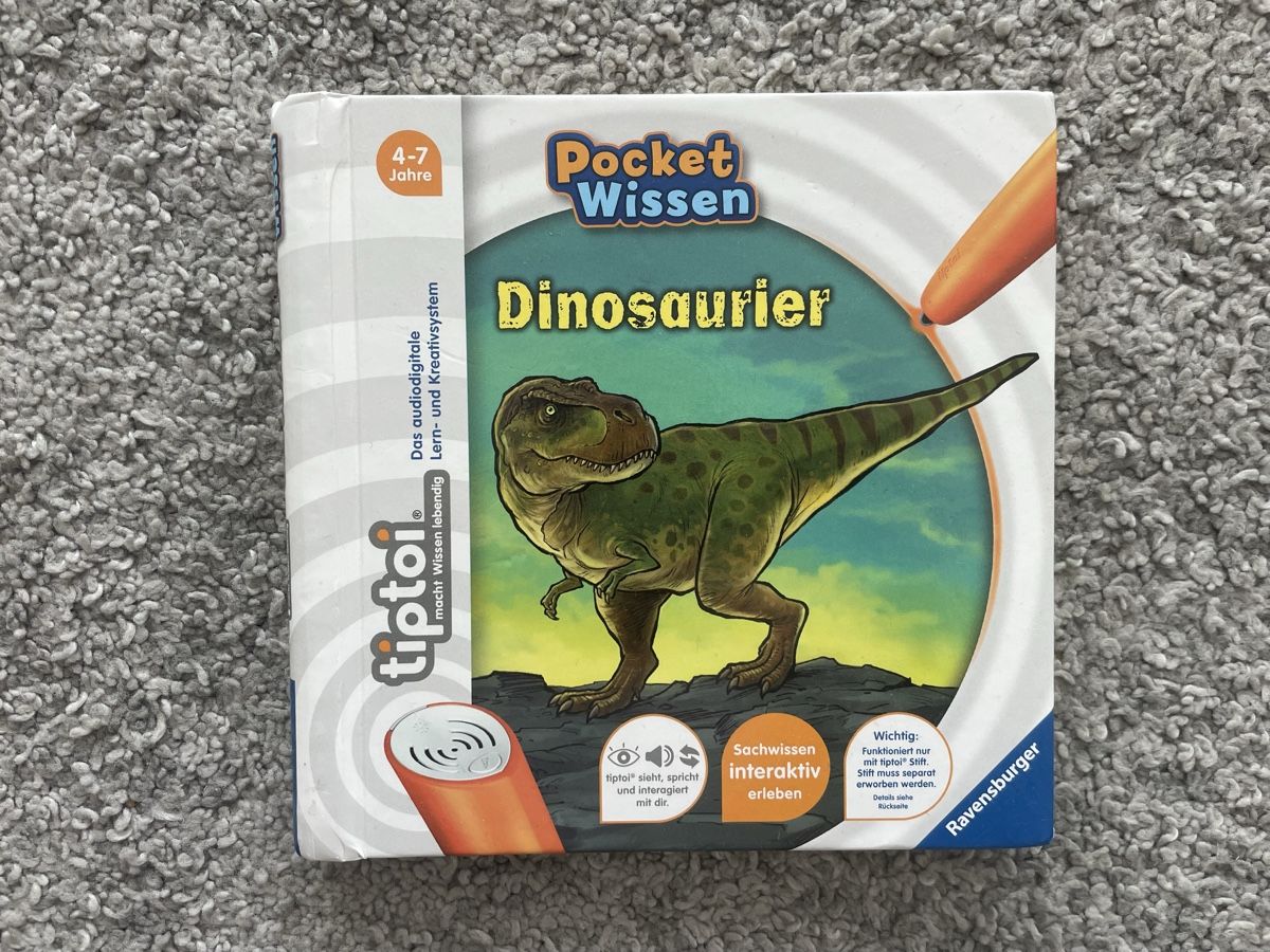 Libri: Tiptoi Buch Dinosaurier (klein) – Usato da Remetschwil venduto da Aschneewitchen