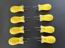 8x Maiskolbenhalter / Corn-Halter  ( Porte-maïs )