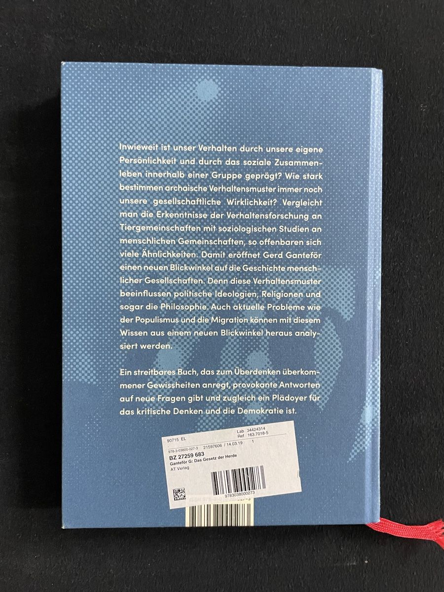 Libri: "Das Gesetz der Herde“ – Nuovo (secondo la descrizione) da Luzern venduto da predator11 1