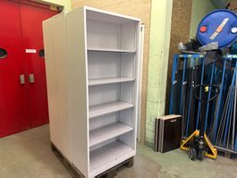 Lista Metallschrank mit 4 Schwerlast-Tablare 80x40x190cm