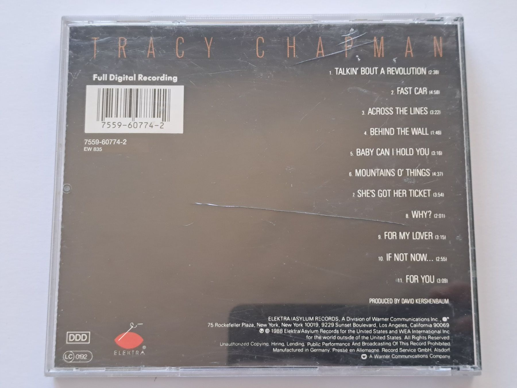 CD: Cd Tracy Chapman - Tracy Chapman – Usato da Pully venduto da bro_n52j 1