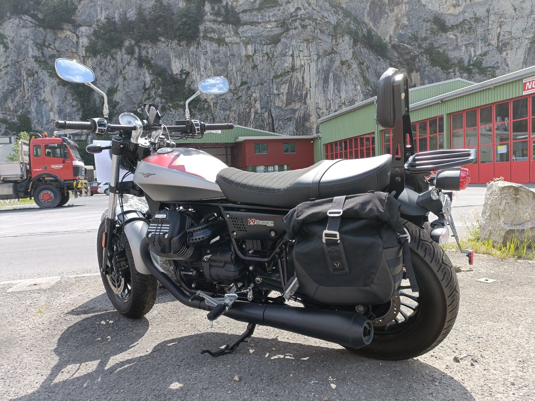Moto Guzzi Touring: Moto Guzzi v9 bobber – Usato da Steckborn venduto da AusbilderLoretzGmbH 1