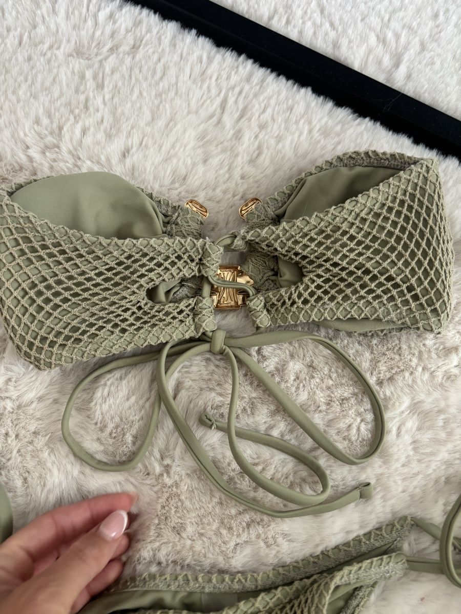Zaful Badekleider & Bikinis: Bikini Olivgründ – Neu (gemäss Beschreibung) aus Boswil von jas_b8mh