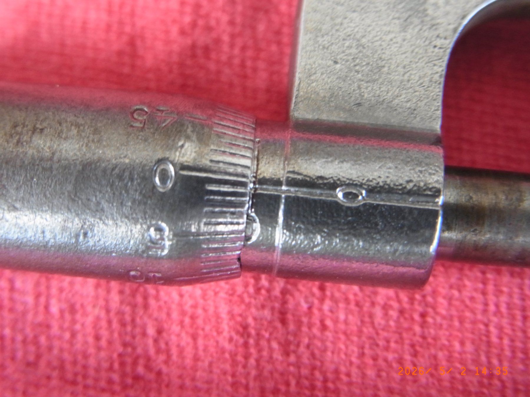Misurare: Antikes Mikrometer, Messwerkzeug, Feinmessgerät, Vintage. – Usato da Uezwil venduto da Fauchi51 1