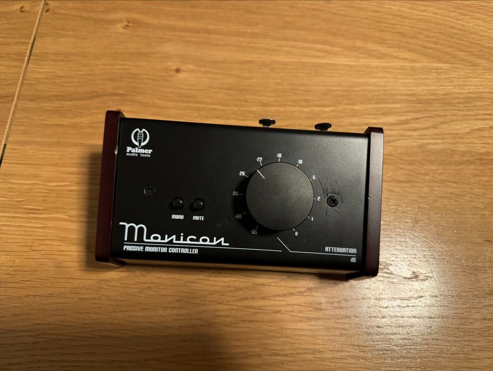 Controller Monitor Palmer MONICON | Passivo Per Studio | Ingressi XLR E Jack | Regolazione Volume Precisa - Foto 3