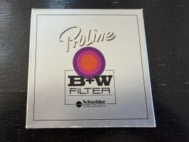 UV-Filter von B+W Ø 72 mm + Objektivdeckel
