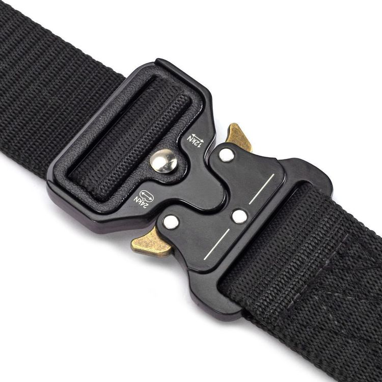 SENDEFN Ratschen-Gürtel Herren – Automatik-Schnalle, Nylon, Größe Stufenlos Einstellbar