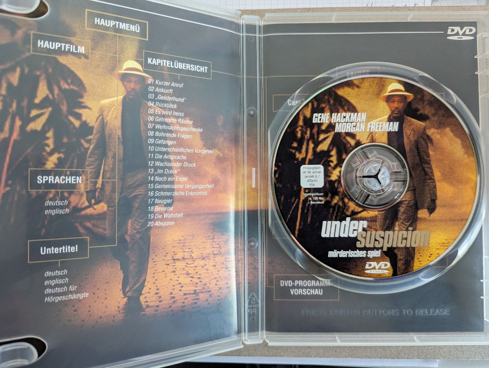 Tutti i DVDs: Under Suspicion – Usato da Aarau venduto da usmichi 2