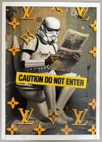 Death: Star Wars Vader „Privacy“, signiert 11/100