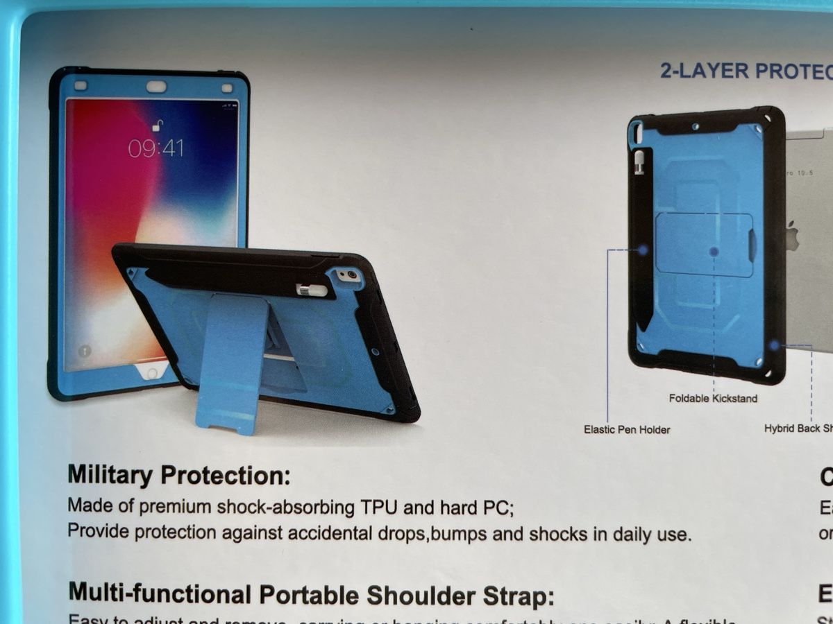 Covers & Taschen: iPad Hülle (2019/20/21) – Neu und originalverpackt aus Neftenbach von Sibio9 2