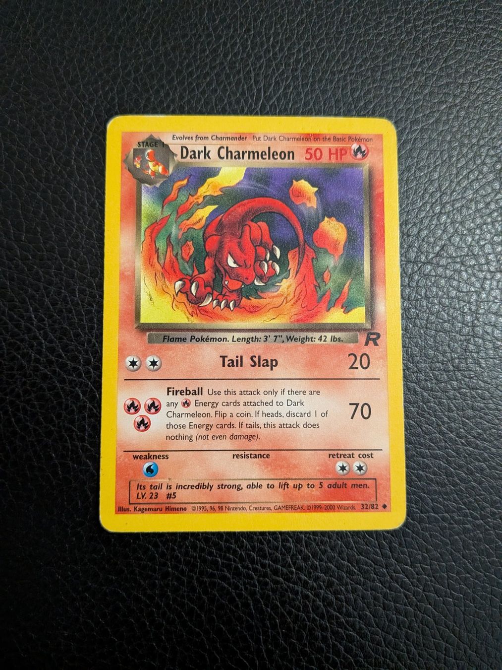 Pokémon Carte collezionabili: Team Rocket Dark Charmeleon 32/82 Ab 1 – Usato da Paradiso venduto da Pkmn10