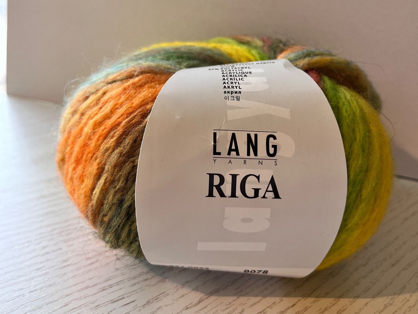 Lang Yarns Wolle: 2 Knäuel Riga Lang Yarns – Gebraucht aus Büsserach von bor_s88m