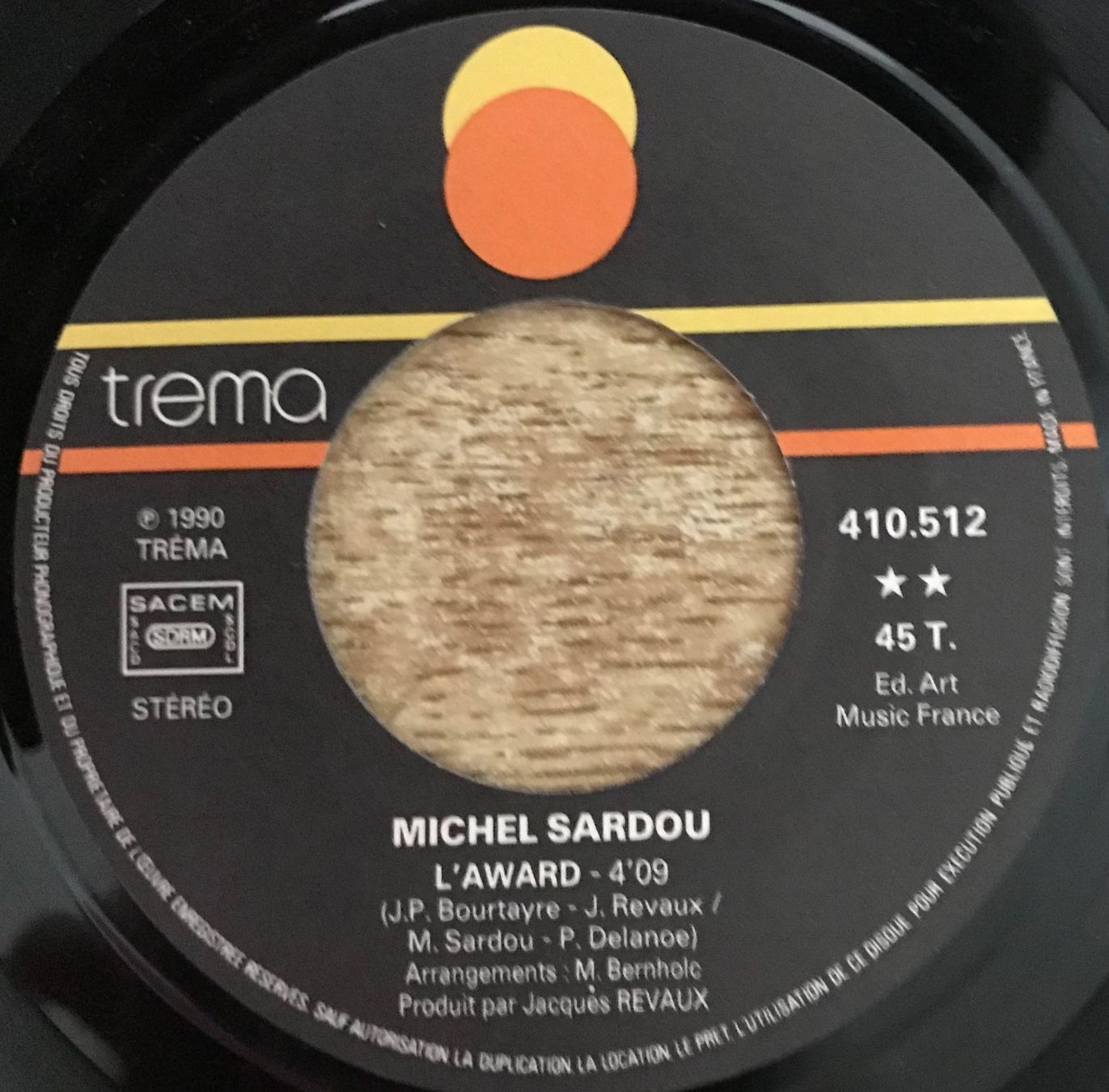 Schallplatten: MICHEL SARDOU - MARIE-JEANNE – Gebraucht aus Bussigny von vinyl-pas-cher 3