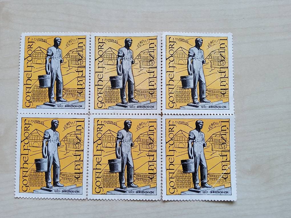 Tutti i francobolli: Briefmarke Gotthelfdorf Lützelflüh – Usato da Muttenz venduto da adr_ty6j