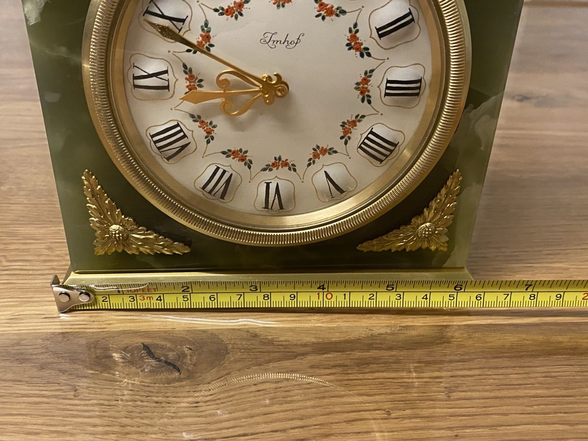 Imhof Orologi da terra & Orologi da parete: Vintage Imhof Tischuhr 🇨🇭🇨🇭🇨🇭 – Usato da Birr venduto da Vintage-Liebhaber 6